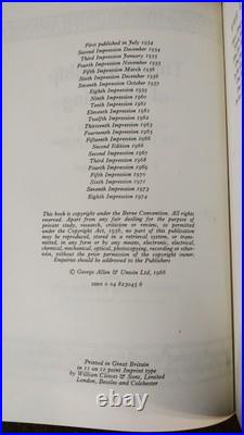 JRR Tolkien Lord Of The Rings 2nd Ed. HC 1970s The Silmarillion 1st Ed HC