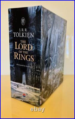 JRR Tolkien Lord Of The Rings, Hardback 2002 Trilogy Box Set
