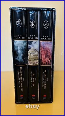 JRR Tolkien Lord Of The Rings, Hardback 2002 Trilogy Box Set