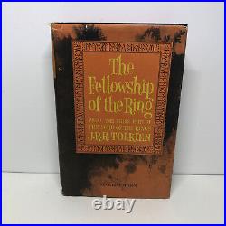 JRR Tolkien Lord Of The Rings RED BOX Set 1965 RARE 2nd Ed. Hardcover with Maps