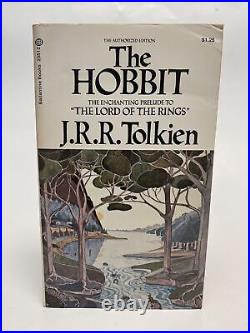 JRR Tolkien Lord Of The Rings Red Box Book Set & Hobbit Excellent Condition LOTR