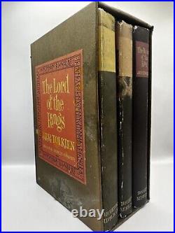 JRR Tolkien Lord Of The Rings Revised Edition 1965 Box Set