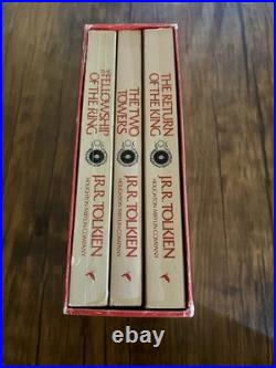 JRR Tolkien Lord Of The Rings Trilogy Box Set 1978 1st Printing Books Rare