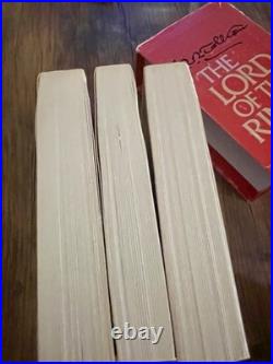JRR Tolkien Lord Of The Rings Trilogy Box Set 1978 1st Printing Books Rare