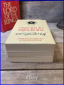JRR Tolkien Lord Of The Rings Trilogy Box Set 1978 Revised 2nd Edition Books