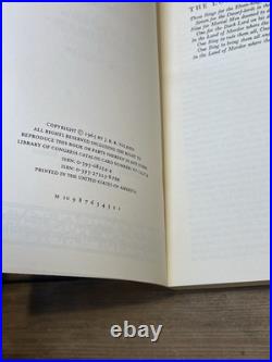 JRR Tolkien Lord Of The Rings Trilogy Box Set 1978 Revised 2nd Edition Books