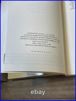 JRR Tolkien Lord Of The Rings Trilogy Box Set 1978 Revised 2nd Edition Books