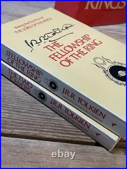 JRR Tolkien Lord Of The Rings Trilogy Box Set 1978 Revised 2nd Edition Books