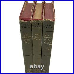 JRR Tolkien Lord Of The Rings Trilogy Revised 2nd Edition 5th Impression 1970