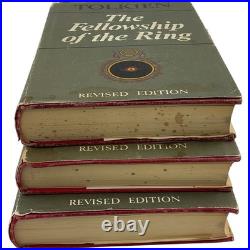 JRR Tolkien Lord Of The Rings Trilogy Revised 2nd Edition 5th Impression 1970