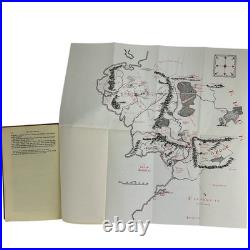 JRR Tolkien Lord Of The Rings Trilogy Revised 2nd Edition 5th Impression 1970