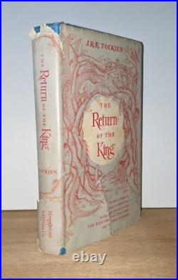 JRR Tolkien Lord of The Rings Return of the King US 1st edition in dustwrapper