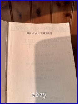 JRR Tolkien Lord of the Rings 1968 1st One Volume Paperback 1st Impression