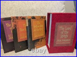 JRR Tolkien Lord of the Rings Box Set 70s Trade 2nd Ed 14th Prt+ Alan Lee Hobbit