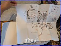 JRR Tolkien Lord of the Rings Box Set 70s Trade 2nd Ed 14th Prt+ Alan Lee Hobbit