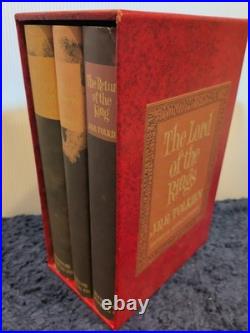 JRR Tolkien Lord of the Rings Box Set 70s Trade 2nd Ed 14th Prt+ Alan Lee Hobbit