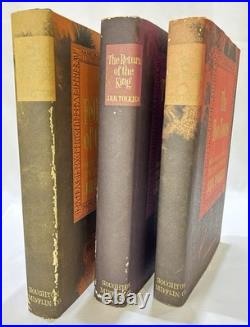 JRR Tolkien Lord of the Rings Boxed Set with Maps, 1965 Second Edition