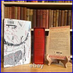 JRR Tolkien Lord of the Rings Deluxe HC Illust. Red Slipcase Boxed Ed Gorgeous