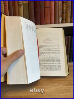 JRR Tolkien Lord of the Rings Deluxe HC Illust. Red Slipcase Boxed Ed Gorgeous