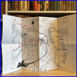 JRR Tolkien Lord of the Rings Deluxe HC Illust. Red Slipcase Boxed Ed Gorgeous