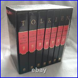 JRR Tolkien Lord of the Rings Millennium Edition, 7 vol boxset 1999, hb F/VG