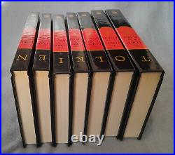 JRR Tolkien Lord of the Rings Millennium Edition, 7 vol boxset 1999, hb F/VG