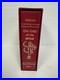 JRR Tolkien Lord of the Rings Red Leather HMCO Collector's Edition Book Map