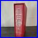 JRR Tolkien Lord of the Rings Red Leather HMCO Collector's Edition Book Map VTG