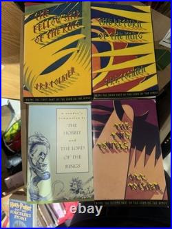 JRR Tolkien Lord of the Rings Trilogy 1995 Quality Paperback Book Club Edition