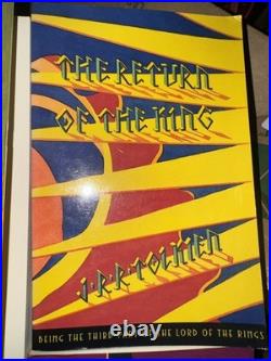 JRR Tolkien Lord of the Rings Trilogy 1995 Quality Paperback Book Club Edition