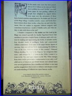 JRR Tolkien Lord of the Rings Trilogy 1995 Quality Paperback Book Club Edition