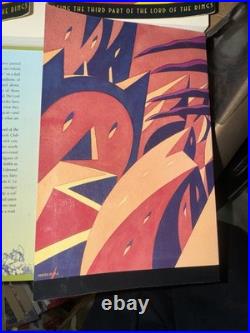 JRR Tolkien Lord of the Rings Trilogy 1995 Quality Paperback Book Club Edition