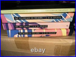 JRR Tolkien Lord of the Rings Trilogy 1995 Quality Paperback Book Club Edition