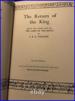 JRR Tolkien Set Of 5 Books Lord Of The Rings The Hobbit The Silmarillion