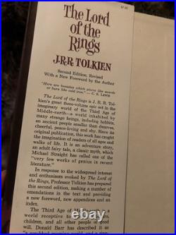 JRR Tolkien Set Of 5 Books Lord Of The Rings The Hobbit The Silmarillion