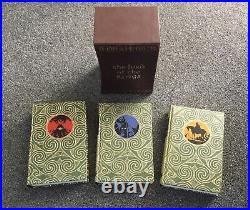 JRR Tolkien The Lord Of The Rings Folio Society Trilogy First Edition 1977