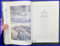 JRR Tolkien The Lord Of The Rings Illustrated By Alan Lee Hardcover DJ 1st Ed
