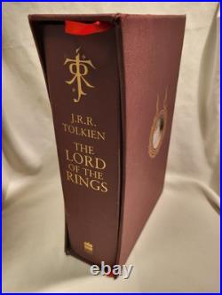 JRR Tolkien The Lord Of The Rings Single Volume Tome With Slip Cover, Maps 2013