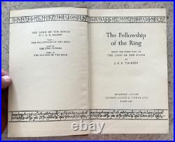 JRR Tolkien The Lord of the Rings Complete 3 Volume Set 1st Readers Union 1960