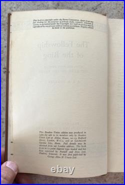 JRR Tolkien The Lord of the Rings Complete 3 Volume Set 1st Readers Union 1960 JRR Tolkien The Lord of the Rings Complete 3 Volume Set 1st Readers Union 1960