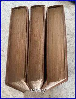 JRR Tolkien The Lord of the Rings Complete 3 Volume Set 1st Readers Union 1960