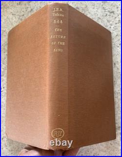 JRR Tolkien The Lord of the Rings Complete 3 Volume Set 1st Readers Union 1960