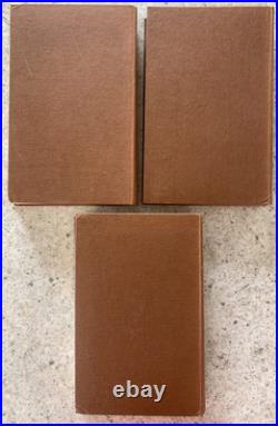 JRR Tolkien The Lord of the Rings Complete 3 Volume Set 1st Readers Union 1960