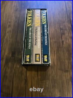 JRR Tolkien The Lord of the Rings LOTR RARE 25th Anniversary Box Set 1979