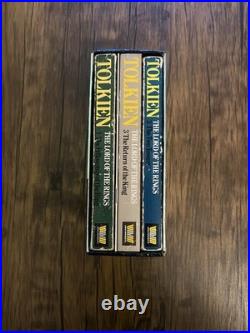 JRR Tolkien The Lord of the Rings LOTR RARE 25th Anniversary Box Set 1979