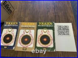 JRR Tolkien The Lord of the Rings LOTR RARE 25th Anniversary Box Set 1979