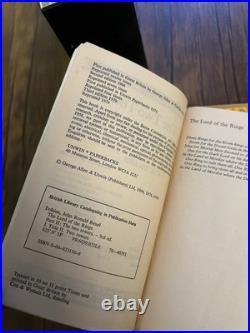 JRR Tolkien The Lord of the Rings LOTR RARE 25th Anniversary Box Set 1979