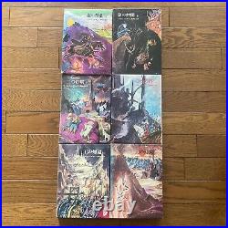 JRR Tolkien The Lord of the Rings Novel 6 Books with Box Japanese Japan