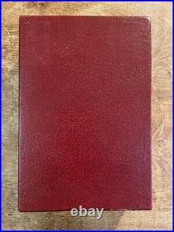 JRR Tolkien The Lord of the Rings Red Leather HMCO Collectors Edition