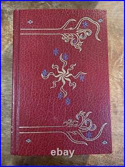 JRR Tolkien The Lord of the Rings Red Leather HMCO Collectors Edition